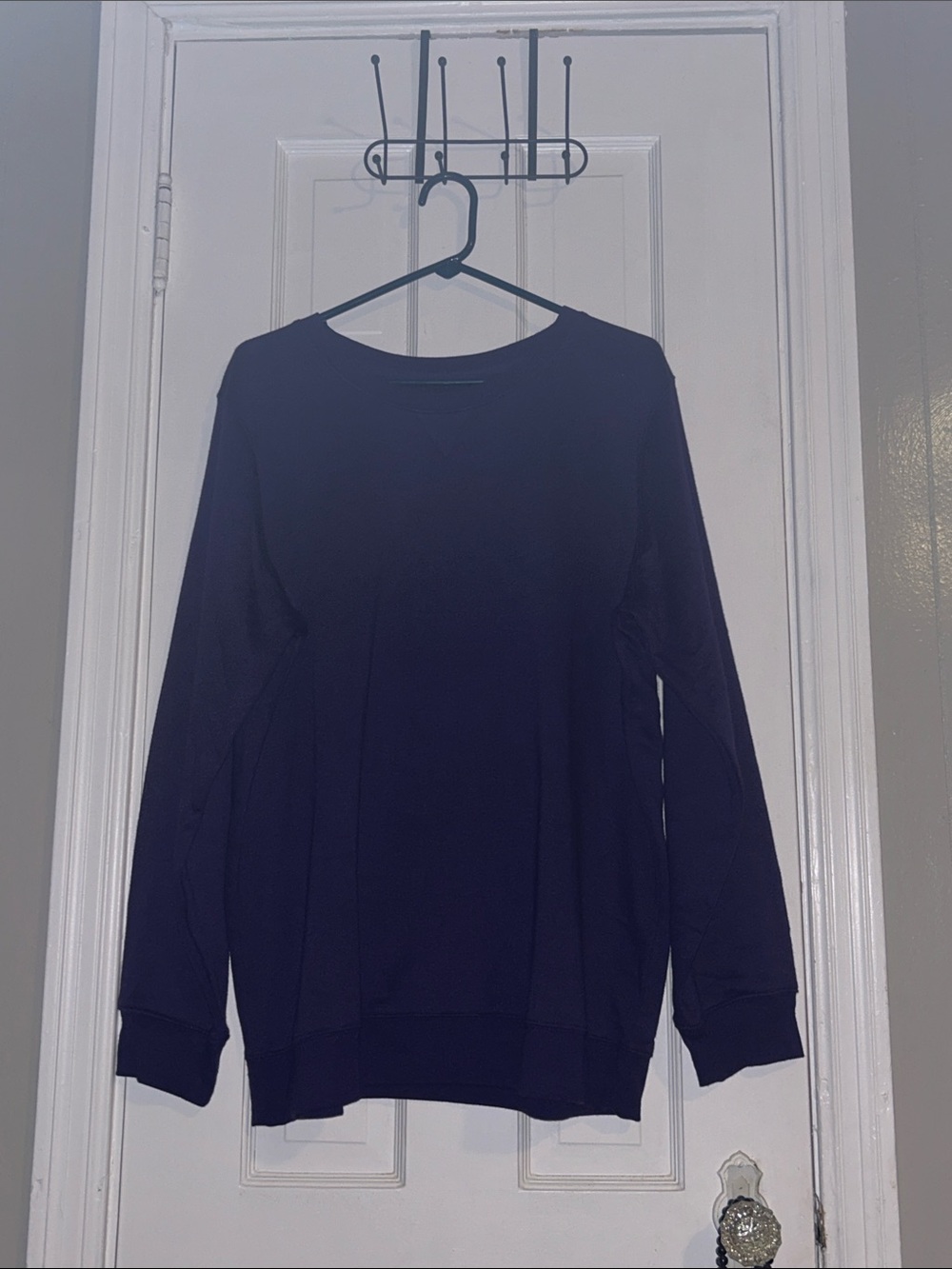 St. John's Bay Purple Crewneck Sweatshirt